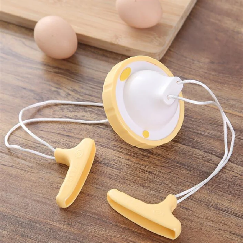 Кухонный гаджет 1 комплект Золотая ловушка для яиц с кулиской ручной вращающийся