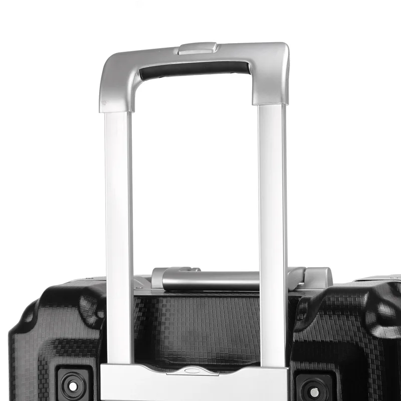 Новый чемодан на колесиках с алюминиевой рамой дорожная сумка-Спиннер TSA