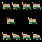 Брошь на лацкан, в индийском стиле, 10 шт.