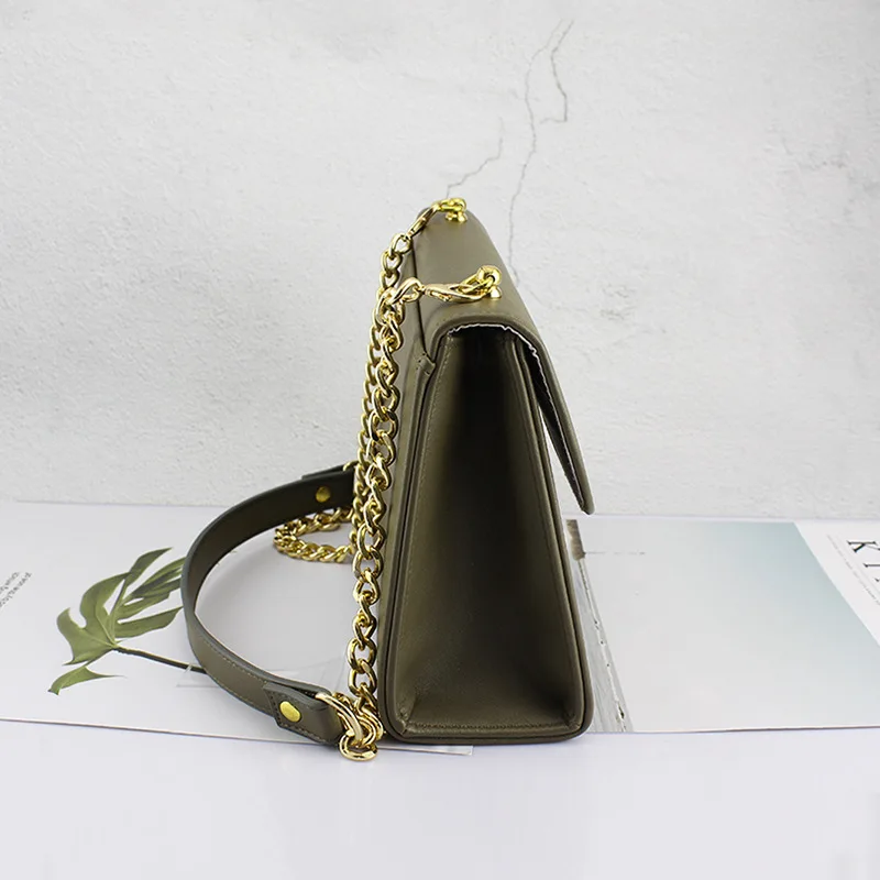 

Women's Shoulder Crossbody Bag Niche Design Women Bags Bag Winter European and American Retro Magnetic Snap Pu Women's Bag