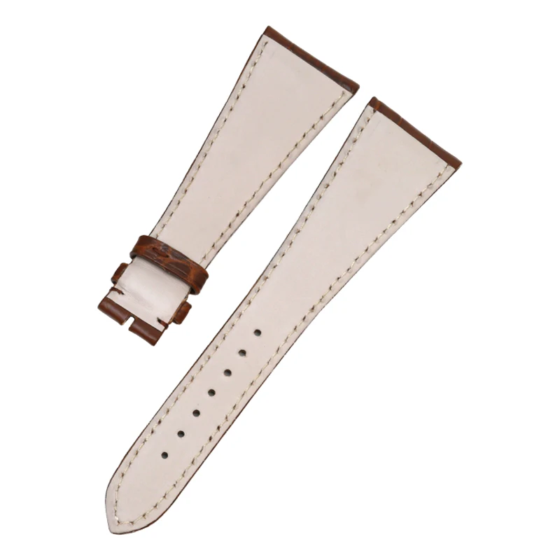 Ремешок для мужских часов SAUPPO коричневый 26 мм с пряжкой | Наручные часы