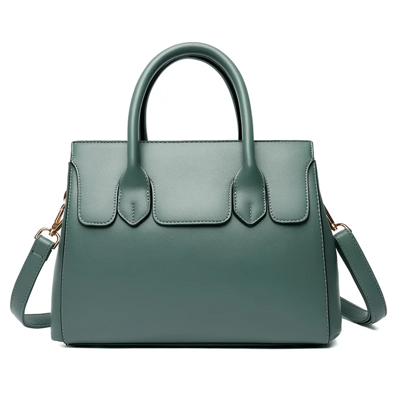 

2021 new European and American fashion ladies one-shoulder messenger large-capacity simple handbag