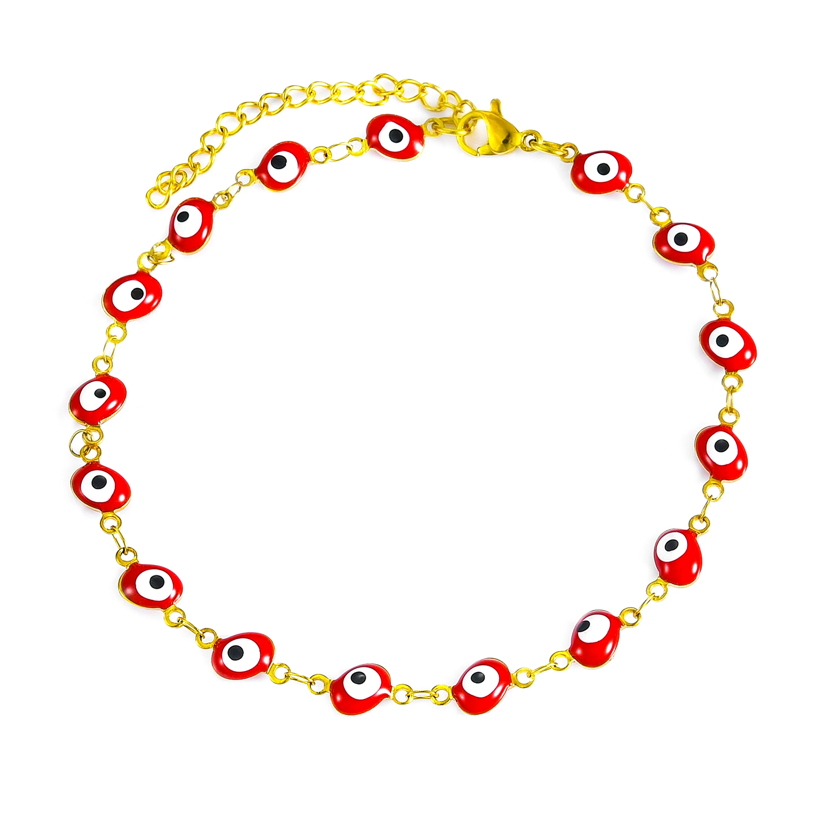 Браслет на ногу защитный из нержавеющей стали 5 мм 22 см | Украшения и аксессуары