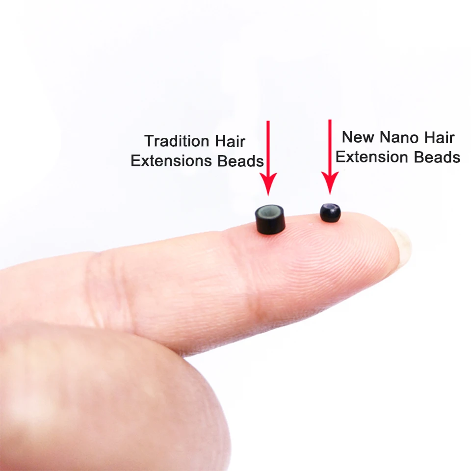 1000 шт. 3 0 мм нано-кольцо медное Силиконовое искусственное кольцо для волос