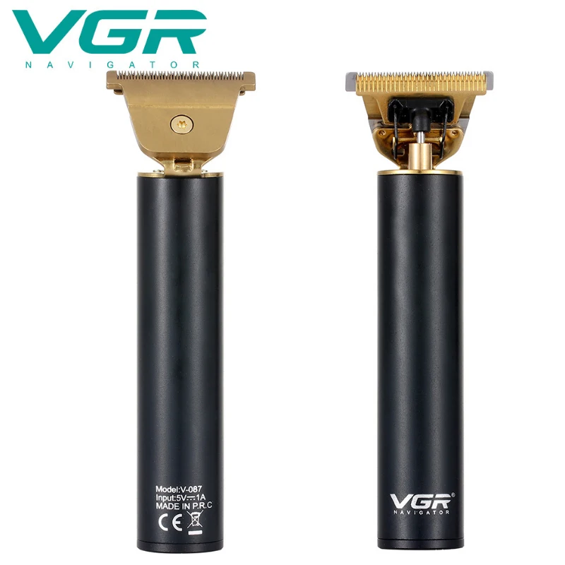 

VGRFor hair cutting hair clipper hot sale electric clipper USB rechargeable 0 cutter head oil head clipper carvingbarberscissors