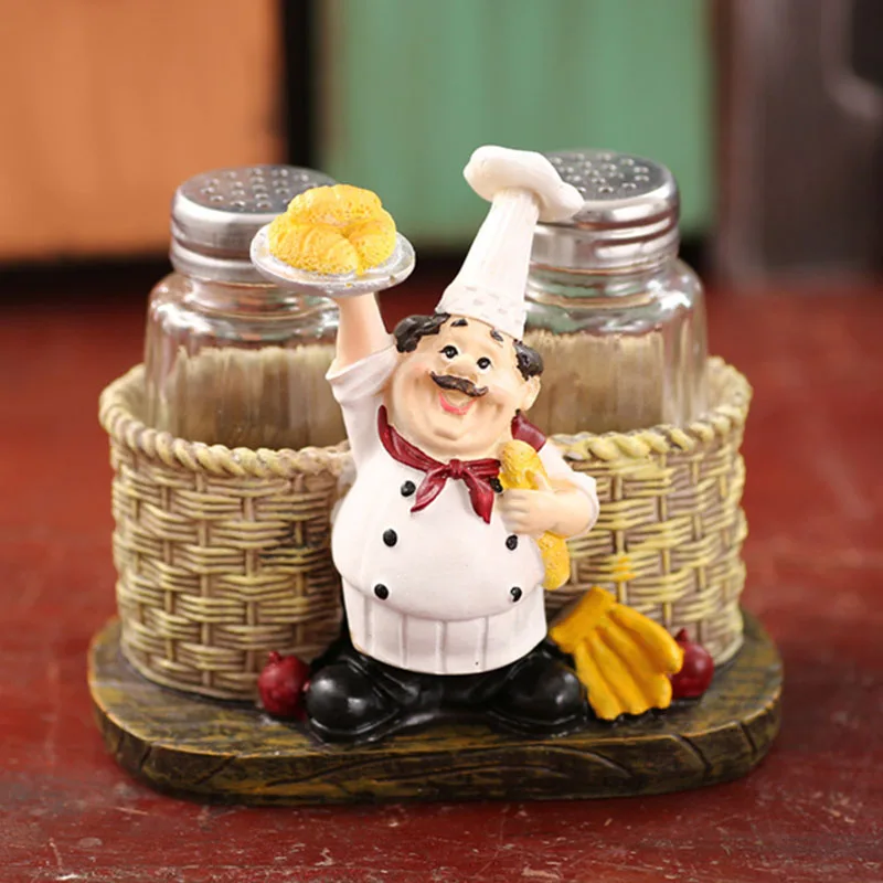 Полимерная Статуэтка шеф повара статуэтка для торта хлеба кичена декоративная