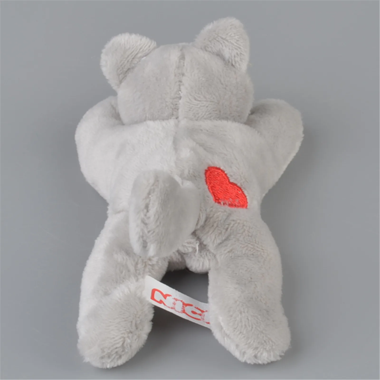 5 шт. серого цвета набивные Коты плюшевый магнитик на холодильник Детские