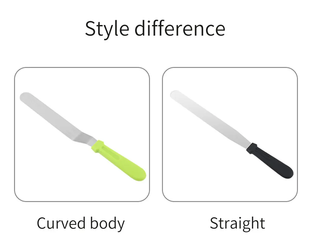 

Cake Decorating Tools Stainless Steel Baking & Pastry Tools Portable Cream Spatula Cake Butter Accessories Kitchen Gadgets