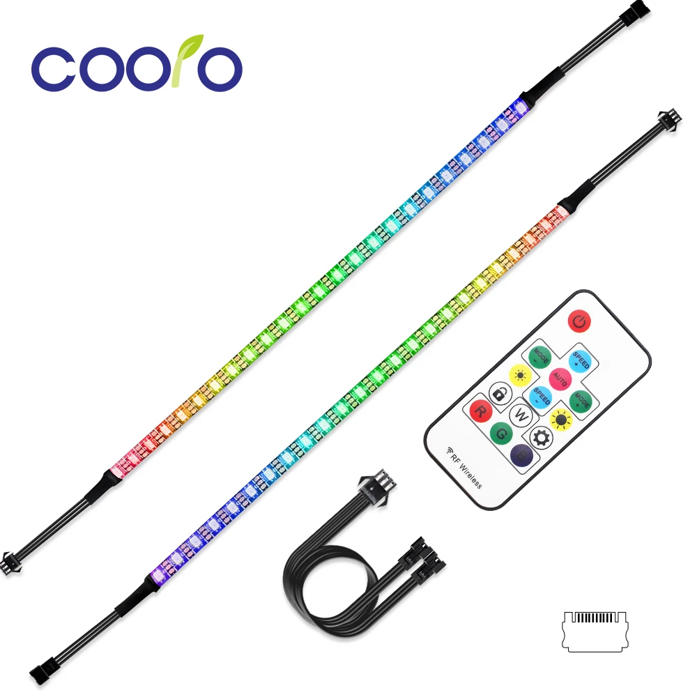 Светодиодная лента WS2812b с RGB подсветкой симфонический контроллер для ПК чехол