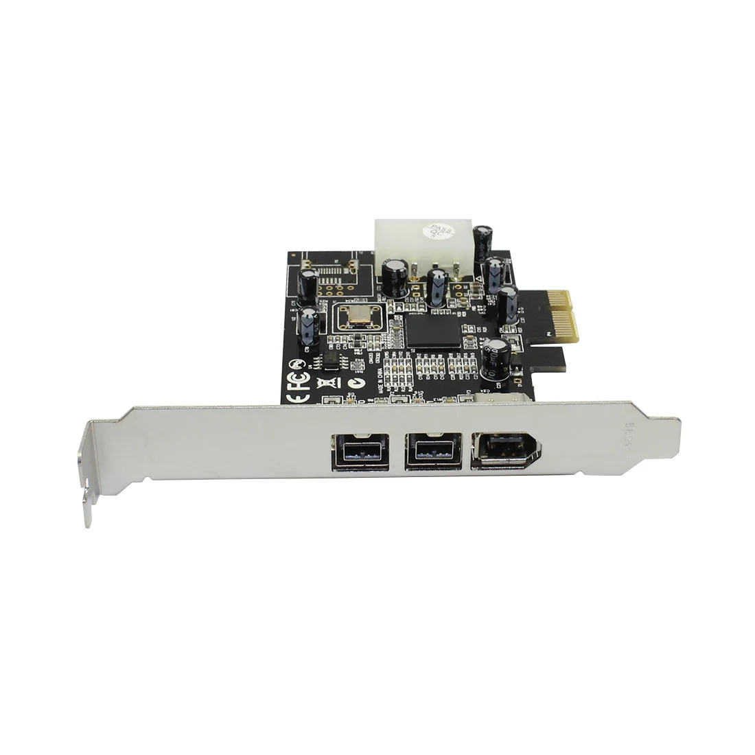 PCIe Combo 3 порта 2x 1394B 9Pin + 1x 1394A 6Pin PCI E контроллер карты адаптера расширения IEEE 1394 B A