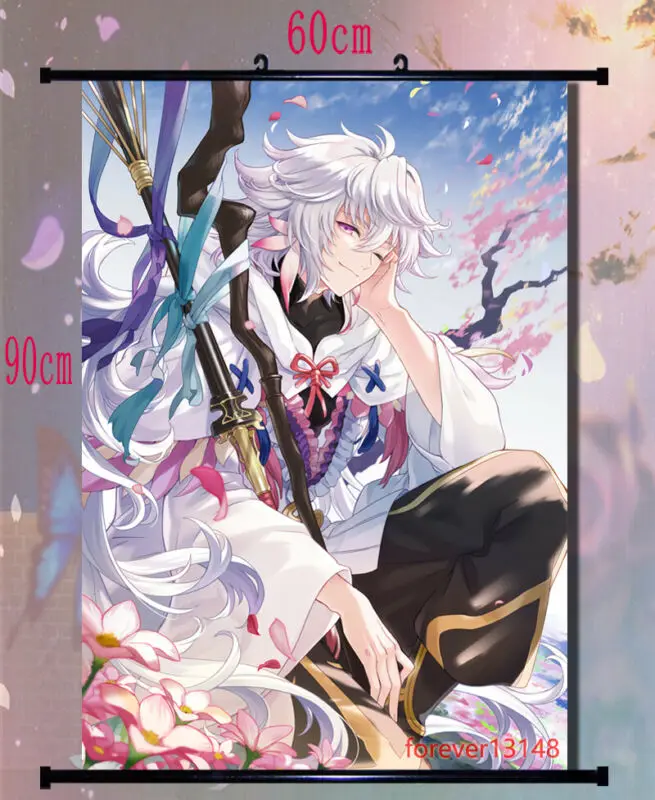 Популярный Аниме Судьба/Большой заказ Мерлин настенный плакат прокрутка