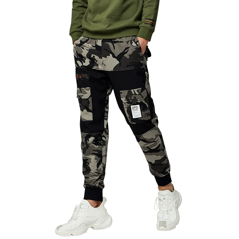 Мужские брюки-карго Enjeolon повседневные камуфляжные хлопковые брюки в стиле