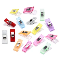 20 pcs colorful sewing craft quilt binding plastic clips clamps pack housekeeping drop shipping