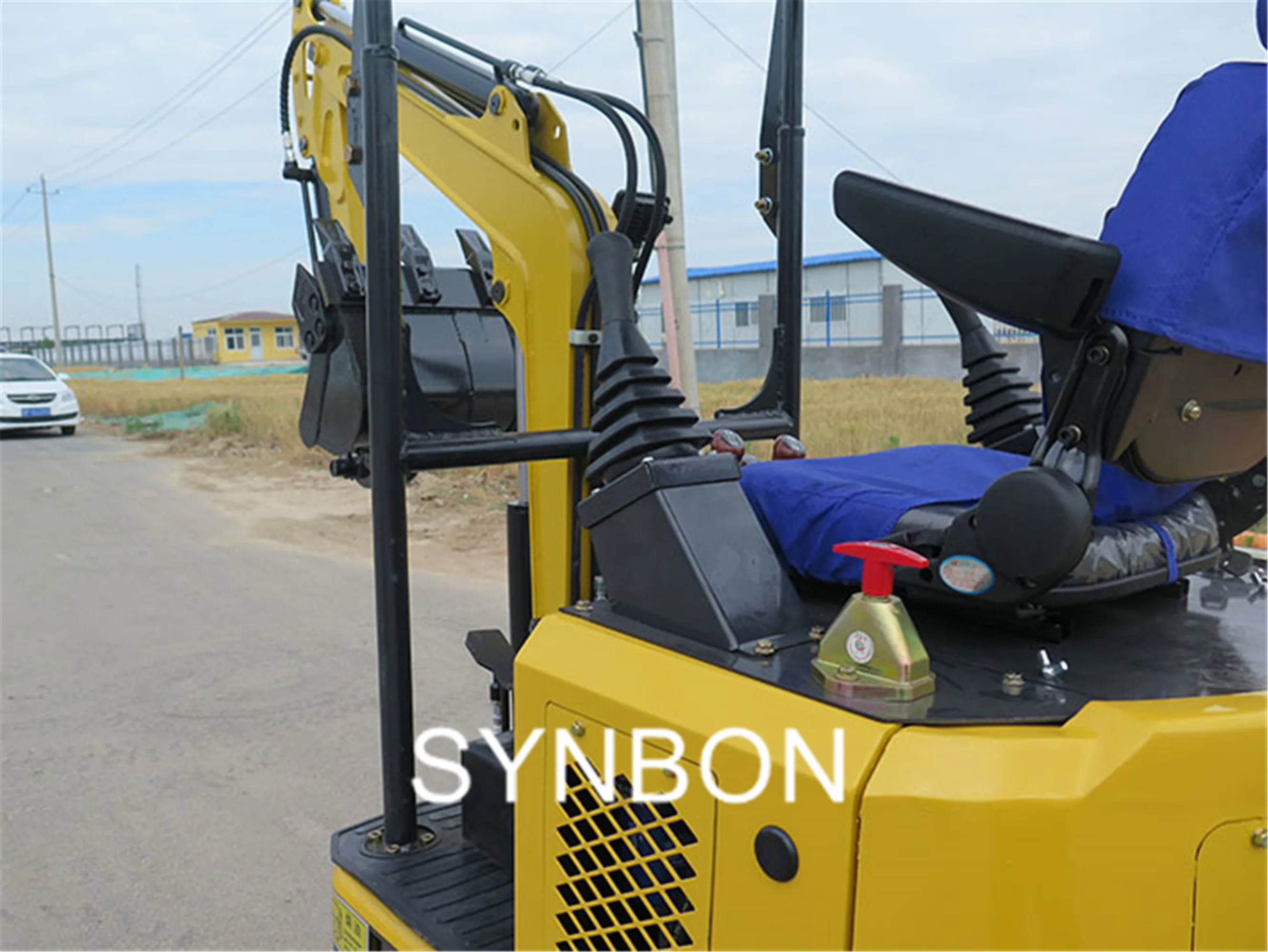 Мини-экскаватор SYNBON мини-экскаватор для садовой сельскохозяйственной фермы