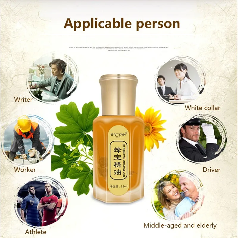 Китайская Кнопка тревожного вызова для пчелиного яда масло суставов боли в спине