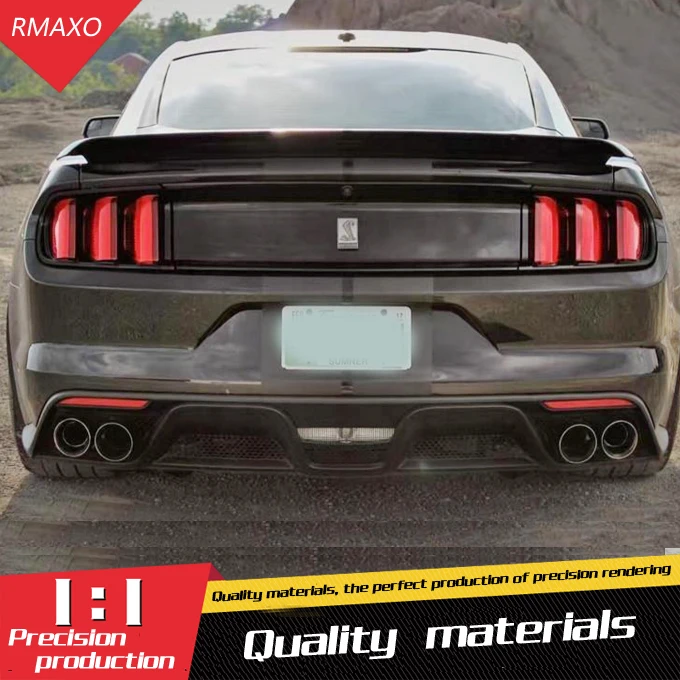 Спойлер для заднего крыла автомобиля из АБС пластика Ford Mustang 2015 2018 GT st|Спойлеры и