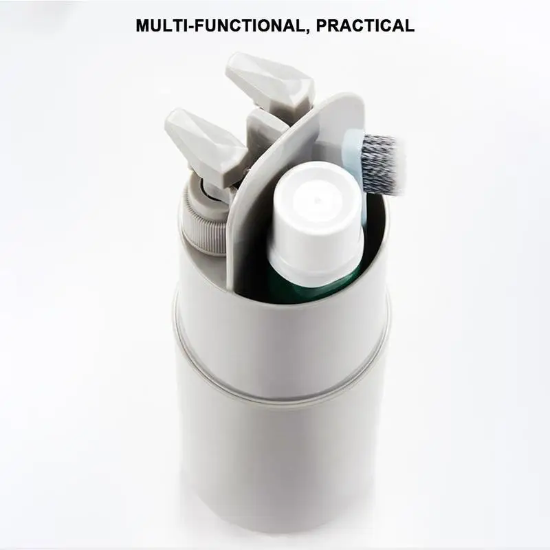 

Portable multi-function washing cup set toothbrush mouthwash business cup bottling storage box trip Y9L2