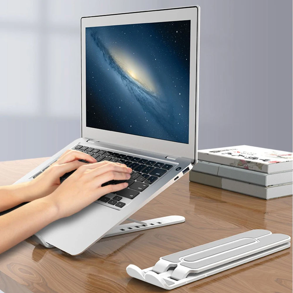 Подставка для ноутбука складная охлаждающая подставка и планшета Macbook Pro