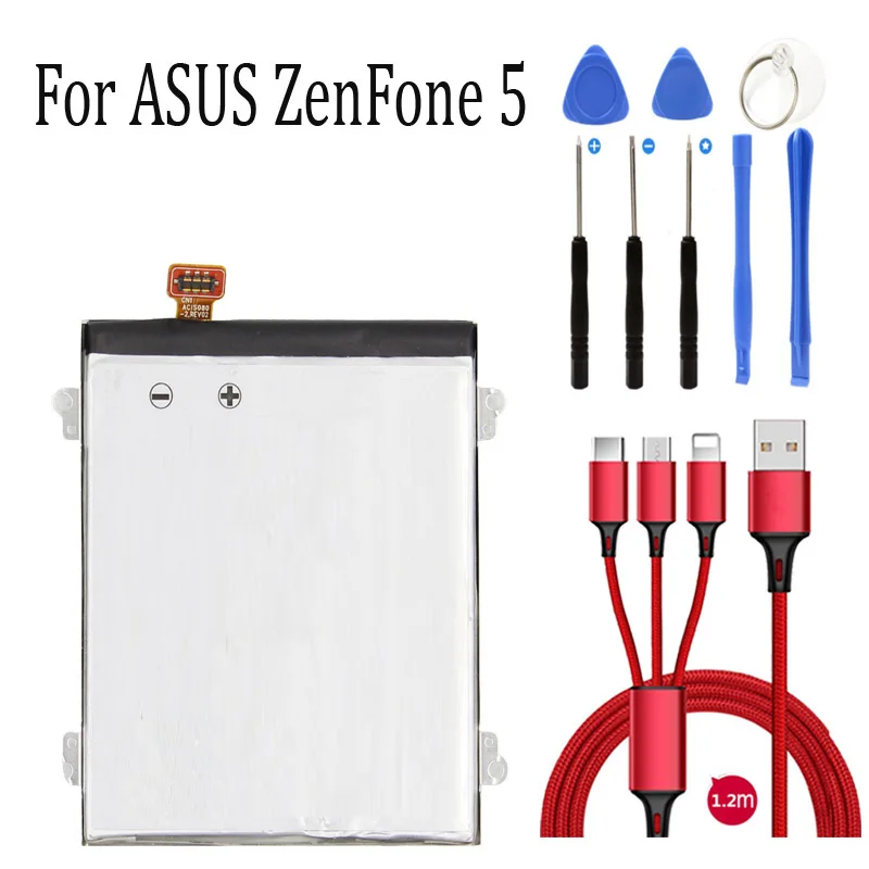 C11P1324 Батарея для ASUS ZenFone 5 A500G Z5 T00J ZENFONE5 A500CG A500KL A501CG + USB кабель набор
