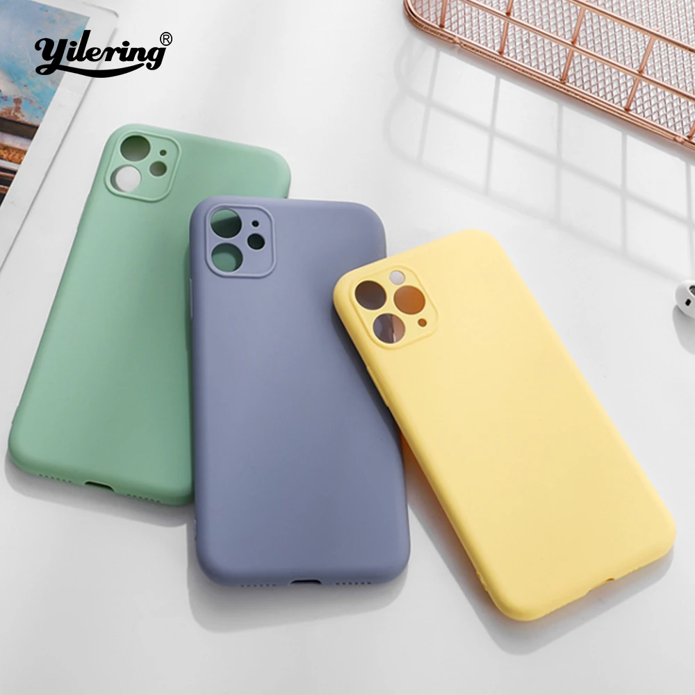 

Fashion Color Soft Phone Case for IPhone SE 2020 XR X XS Max 7 8 Plus Case Cover for IPhone 11 Pro Max 12 Mini 12 Pro Max Case