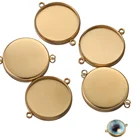 Камеи кабошон из нержавеющей стали 5 шт.лот 20 мм, формы для смолы, базовые коннекторы для рукоделия, материалы для изготовления ювелирных изделий, оптовая продажа