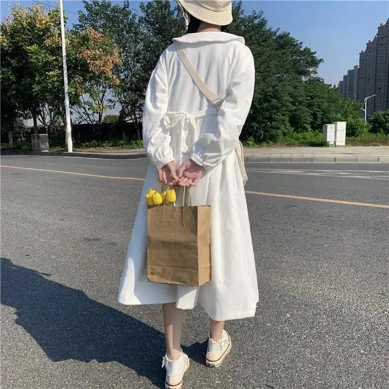 Женские платья с длинным рукавом в стиле преппи шикарные милые школьные японском