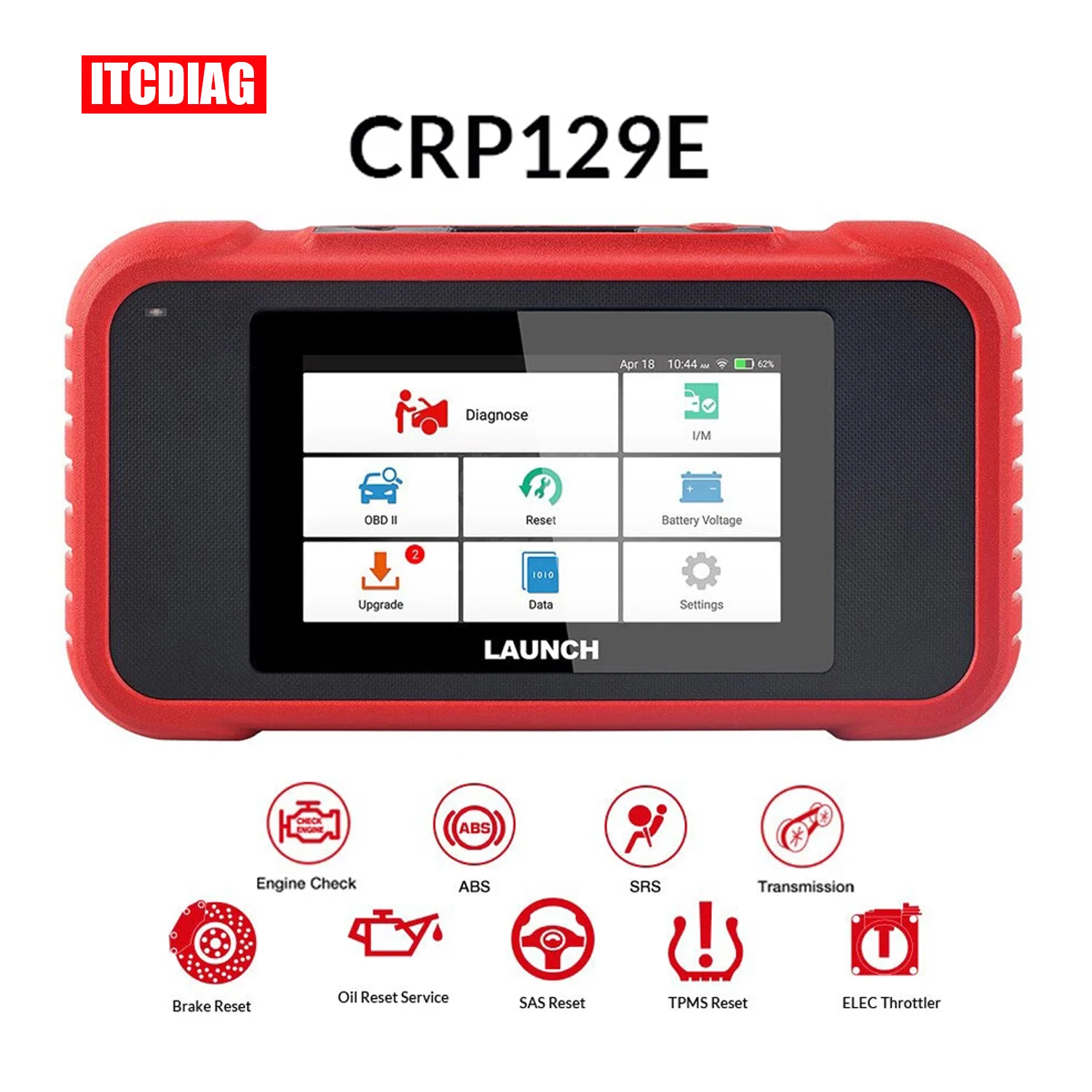 

Launch X431 CRP129E CRP123E CRP129 CRP123 Creader VIII OBD2 diagnostic tool for ENG/AT/ABS/SRS Multi-language free update