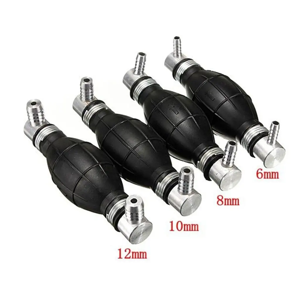 6/8/10/12mm Black Rubber Fuel Transfer Vacuum Line Hand Primer Pump Bulb Type For Boats Tractors Cars's Engine | Автомобили и