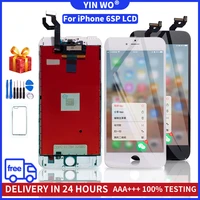 100 tested original panels for iphone 6s plus lcd screen 3d touch display digitizer assembly replacement parts a1634 a1687