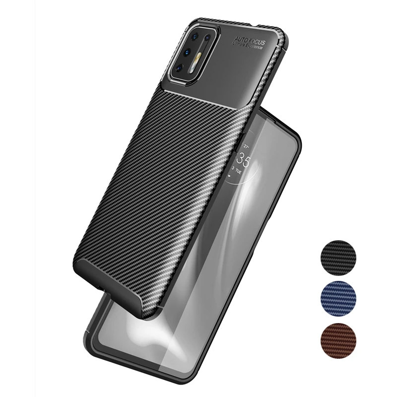 

For Motorola Moto G9 Plus Case Cover Soft Silicone TPU Anti-knock Bumper Matte Back Cover Moto G9 Plus Phone Case Moto G9 Plus