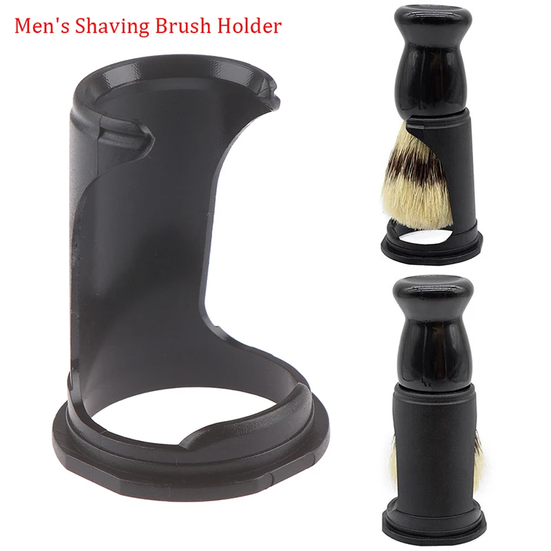 

1pc New Compact Shaving Brush Manual Razor Stand Holders For Beard Clean Shaving Brush Men Shaving Tool Holder