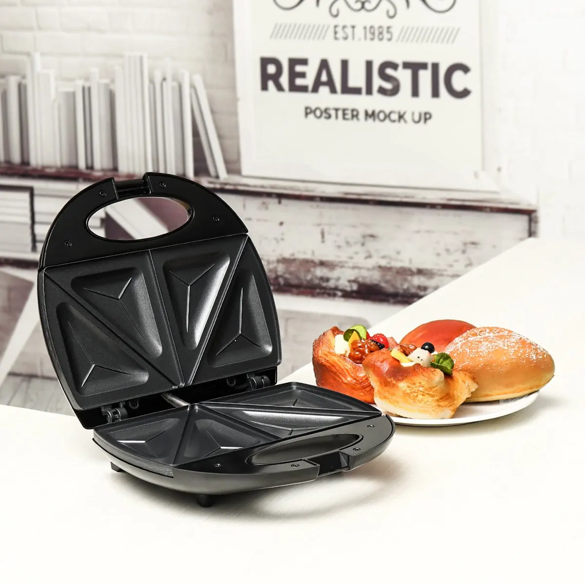 Многофункциональные электрические яйца сэндвич мейкер антипригарный мини гриль