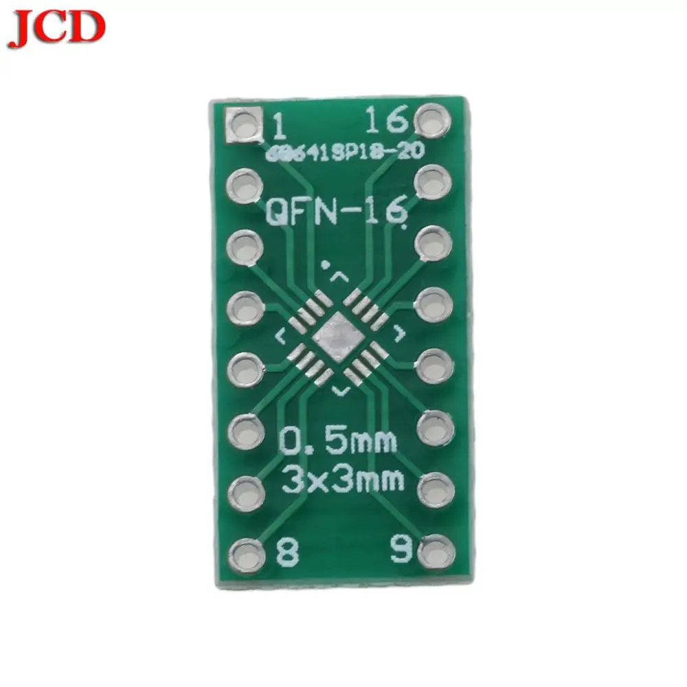 JCD LGA16 QFN16 поворотный DIP16 0 5 мм Шаг IC адаптер гнездо/плата адаптера PCB коннектор DIP