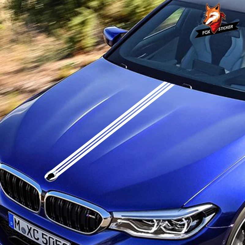 1 шт. капюшон в полоску наклейки Grapphics Виниловая пленка для оклеивания