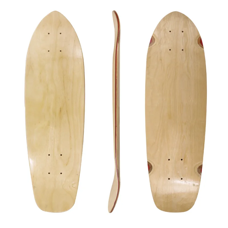 

2021 new Skate Board Deck Highly Smooth Maple Diy Skateboard Longboard Blank Surfboard Deck Short Board Maple for Outdoor Sport