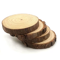 natural wood slices wooden slices round log slices wood pieces for christmas coasters pyrography diy home wedding decoration