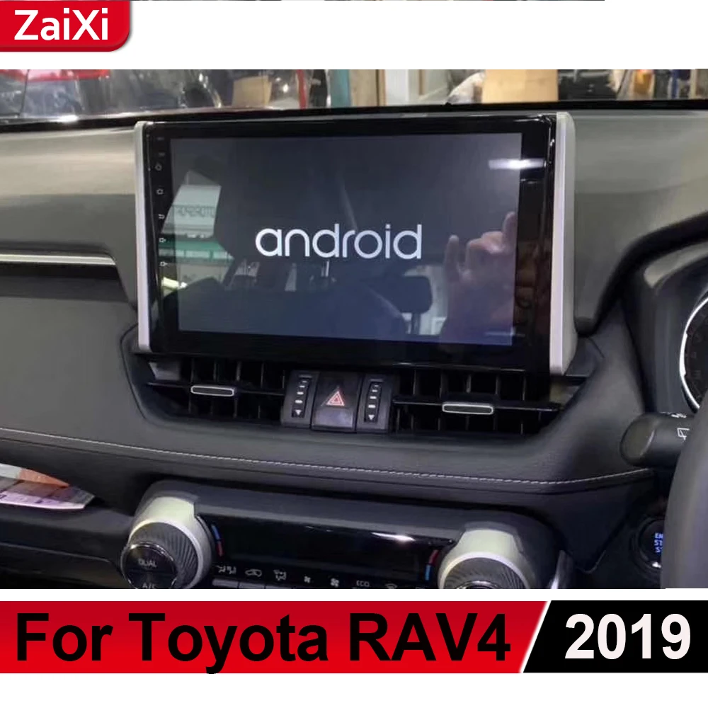 ZaiXi для Toyota RAV4 мультимедиа для Android gps аудио Радио Стерео стиль навигация NAVI BT wifi HD экран