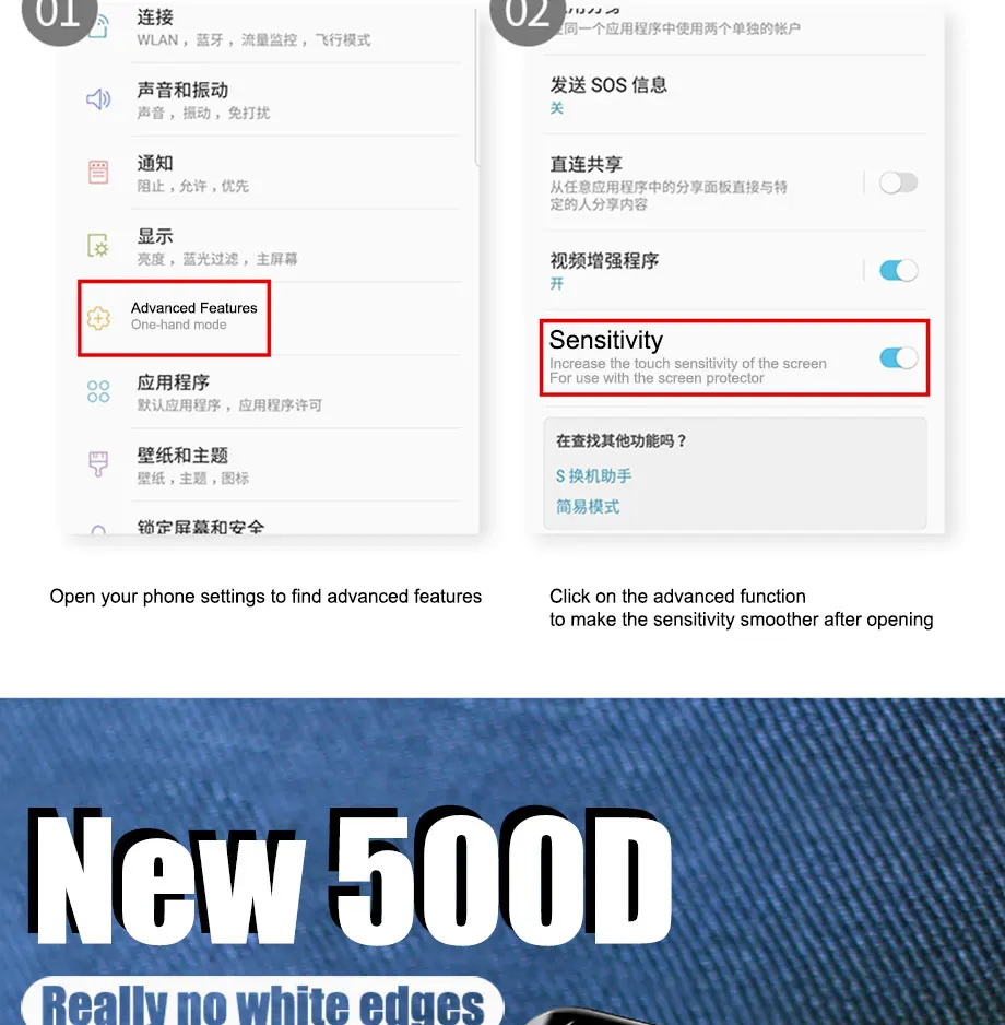 500D полностью изогнутое закаленное стекло для samsung Galaxy S9 S8 Plus Note 9 8 Защитная пленка для экрана на samsung S7 S6 Edge S9