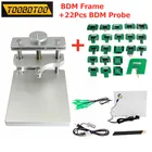 Алюминиевая Рамка BDM с 4 ручками-зондами, полный набор, 22 шт., BDM-зонды, работа с Dimsport, BDM Рамка, ECU Программатор