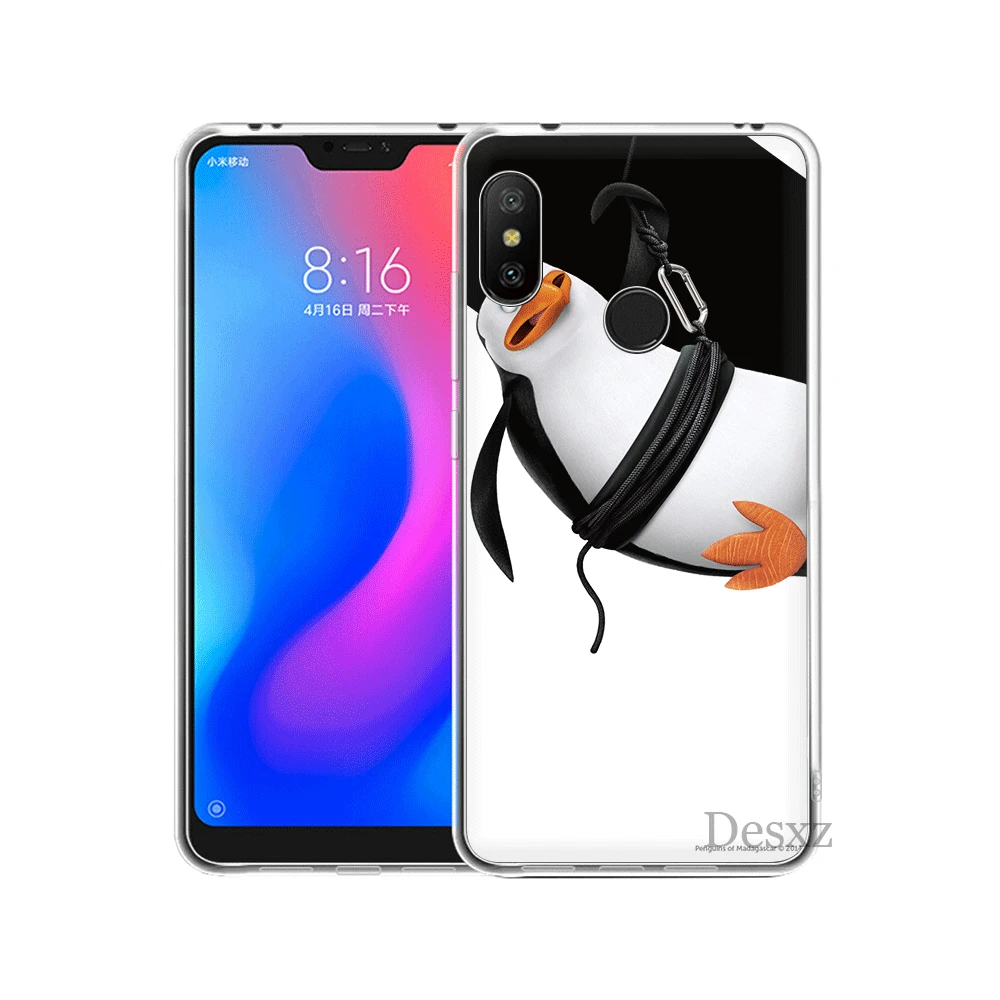Mobile Phone Case For Redmi 7A K20 7 GO 4 Prime 3S 3 Pro 4A 4X 5 5A Plus 6 6A Hard Cover Penguins Of Madagascar | Мобильные телефоны