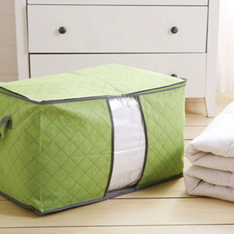 Сумки для хранения стеганых одеял из нетканого материала Многофункциональный