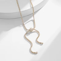 chokers fashion shiny clavicle chain simple design is classic and generous the tassel pendant shone like a diamond wholesale