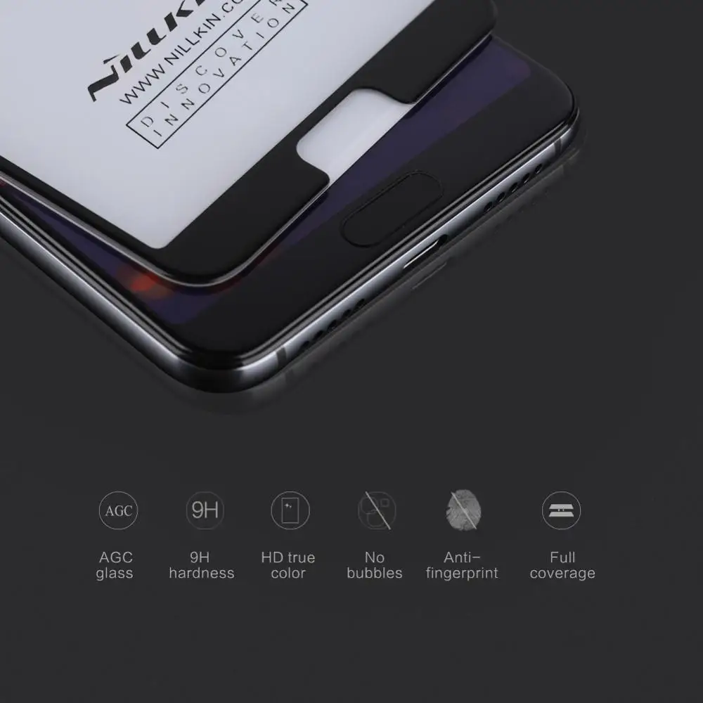 Huawei P20 Pro Защитное стекло для экрана NILLKIN 3D полное покрытие клей защитное закаленное стекло для huawei P20 Pro Nilkin