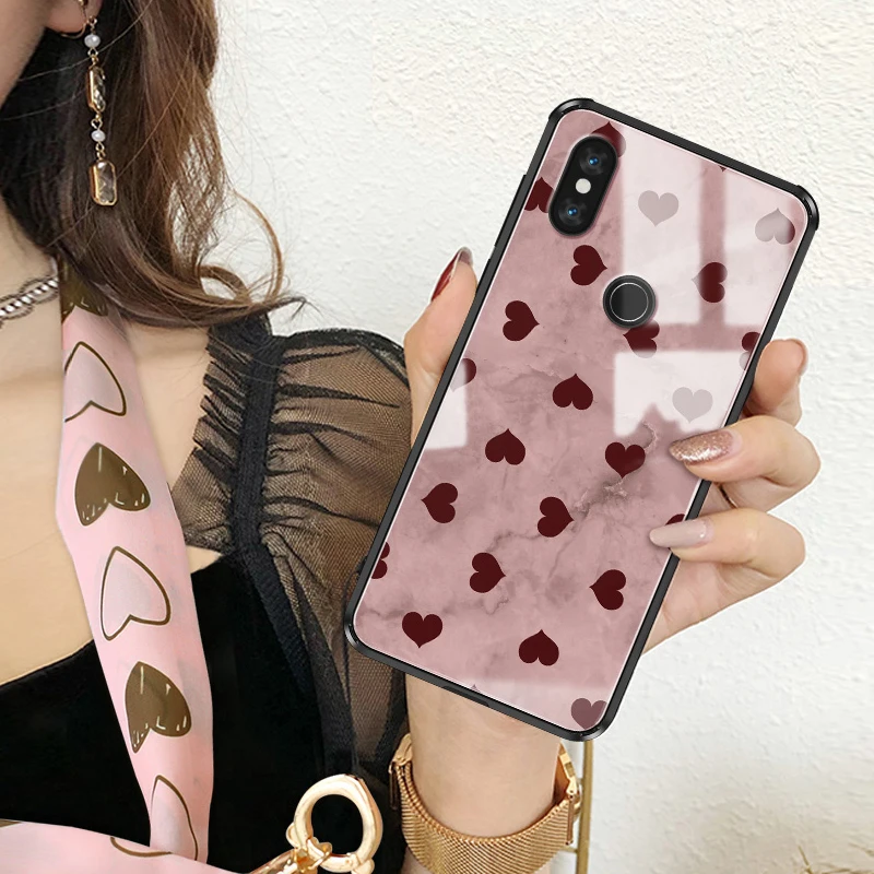 Стеклянные цилиндры, окрашенные Чехлы для xiaomi mi x 3, корпус из закаленного стекла, ударопрочный чехол для телефона xiaomi mi x3 mi x 3, роскошная оболочка