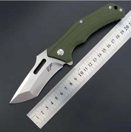 Складной нож Eafengrow EF908 D2 карманный тактический Клинок с рукояткой из G10 для