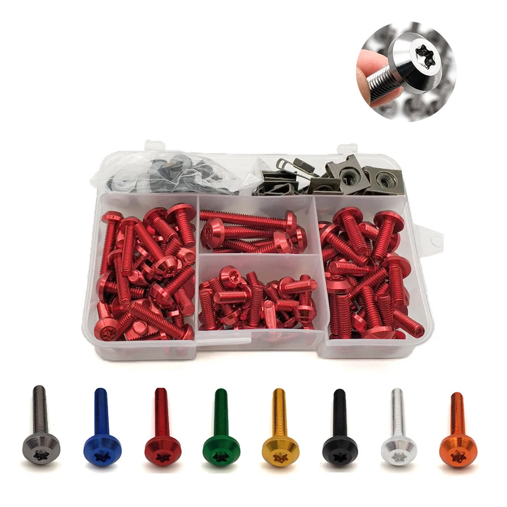 Набор универсальных крепежных болтов для Honda CB 400SF R650R 650 125 R R900RR CBR250R | Автомобили и