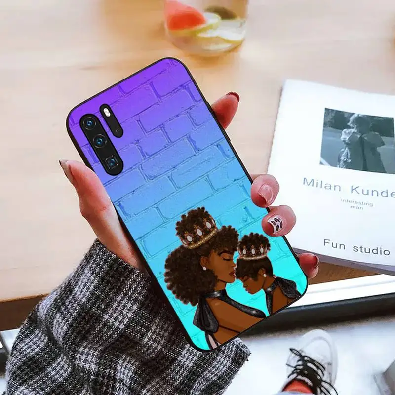 

girl Queen Mom and baby Phone Case For Huawei honor Mate P 9 10 20 30 40 Pro 10i 7 8 a x Lite nova 5t