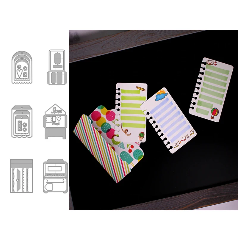 Металлические Вырубные штампы JC для скрапбукинга поздравительная открытка