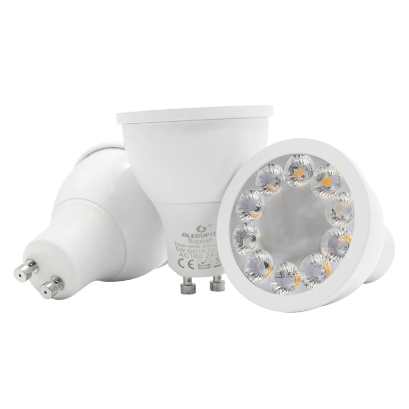 G светодиодный OPTO Zigbee 3 0 RGB + CCT 5 Вт GU10 Умный домашний Светодиодный точечный