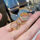 Новинка 2021, готический стиль, три штуки, открытые кольца для женщин, модные корейские драгоценности, европейский и американский стиль, сексуальное кольцо для свадебной вечеринки
